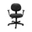 OFM Vinyl Ergonomic Mid-Back Task Chairs with Arms - Vinyl Ergonomic Mid-Back Task Chair with Arms, Black - 241-VAM-AA-606