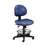 OFM Vinyl Ergonomic Armless Task Chairs with Drafting Kit - Vinyl Ergonomic Mid-Back Armless Task Chair with Drafting Kit, Navy - 241-VAM-DK-605