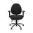 OFM 24/7 Fabric Ergonomic Task Chairs with Arms - 24/7 Fabric Ergonomic Task Chair with Arms, Black - 247-206