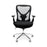 OFM 24/7 Fabric Big & Tall Task Chairs with Mesh Back - 24/7 Fabric Big and Tall Task Chair with Mesh Back, Black - 257-BLK