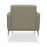 OFM Lounge Chair with Chrome Legs and Polyurethane Upholstery - Lounge Chair with Chrome Legs and Polyurethane Upholstery, Taupe - 3002-PU607