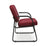 OFM 403 Fabric Reception Chairs with Arms - Fabric Reception Chair with Arms, Wine - 403-803