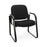 OFM 403 Fabric Reception Chairs with Arms - Fabric Reception Chair with Arms, Black - 403-805