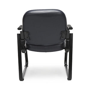 OFM 403 Vinyl Reception Chairs with Arms - Vinyl Reception Chair with Arms, Navy - 403-VAM-605