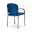 OFM 404 Stackable Fabric Reception Chairs with Arms - Stackable Fabric Reception Chair with Arms, Navy - 404-804