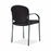 OFM 404 Stackable Fabric Reception Chairs with Arms - Stackable Fabric Reception Chair with Arms, Black - 404-805