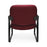 OFM 407 Fabric Big & Tall Reception Chairs - Fabric Big and Tall Reception Chair, Wine - 407-803