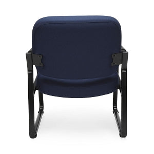 OFM 407 Fabric Big & Tall Reception Chairs - Fabric Big and Tall Reception Chair, Navy - 407-804