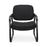 OFM 407 Fabric Big & Tall Reception Chairs - Fabric Big and Tall Reception Chair, Black - 407-805