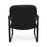 OFM 407 Fabric Big & Tall Reception Chairs - Fabric Big and Tall Reception Chair, Black - 407-805