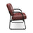 OFM 407 Vinyl Big and Tall Reception Chairs - Vinyl Big and Tall Reception Chair, Wine - 407-VAM-603