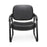 OFM 407 Vinyl Big and Tall Reception Chairs - Vinyl Big and Tall Reception Chair, Black - 407-VAM-606