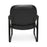 OFM 407 Vinyl Big and Tall Reception Chairs - Vinyl Big and Tall Reception Chair, Black - 407-VAM-606