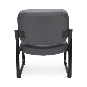 OFM 409 Fabric Big & Tall Armless Reception Chairs - Fabric Big and Tall Armless Reception Chair, Gray - 409-801