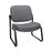 OFM 409 Fabric Big & Tall Armless Reception Chairs - Fabric Big and Tall Armless Reception Chair, Gray - 409-801