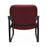 OFM 409 Fabric Big & Tall Armless Reception Chairs - Fabric Big and Tall Armless Reception Chair, Wine - 409-803