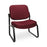 OFM 409 Fabric Big & Tall Armless Reception Chairs - Fabric Big and Tall Armless Reception Chair, Wine - 409-803