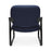 OFM 409 Fabric Big & Tall Armless Reception Chairs - Fabric Big and Tall Armless Reception Chair, Navy - 409-804