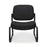 OFM 409 Fabric Big & Tall Armless Reception Chairs - Fabric Big and Tall Armless Reception Chair, Black - 409-805