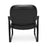 OFM 409 Vinyl Big & Tall Armless Reception Chairs - Vinyl Big and Tall Armless Reception Chair, Black - 409-VAM-606