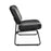 OFM 409 Vinyl Big & Tall Armless Reception Chairs - Vinyl Big and Tall Armless Reception Chair, Black - 409-VAM-606