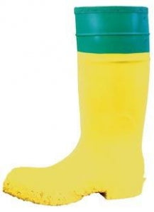 Onguard Industries Hazmat Boot Covers - Hazmat Overboot, Latex, 12", Yellow, Size L - 97591/L