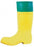 Onguard Industries Hazmat Boot Covers - Hazmat Overboot, Latex, 12", Yellow, Size XL - 97591/XL