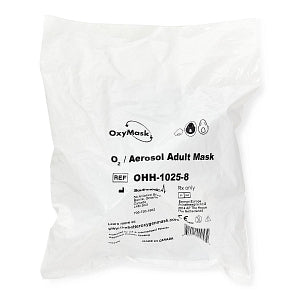 Southmedic Medline Exclusive - OxyMulti-Mask Oxygen Mask - OxyMulti-Mask Adult Mask with 7' Universal Oxygen Tubing and 22 mm Swivel Adapter - OHH-1025-8