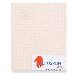 Medline Ohio 15% Perforation Splinting Material - Ohio 15% Perforation Splinting Material, Beige, 0.08" x 12" x 18" - OHI2D15BE