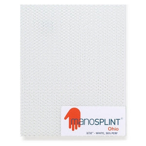 Medline Ohio 36% Perforation Splinting Material - Ohio 36% Perforation Splinting Material, White, 0.09" x 12" x 18" - OHI3D36WH