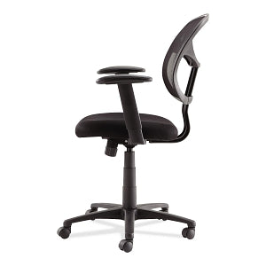 Essendant Swivel / Tilt Mesh Task Chairs - CHAIR, TASK, MESH, SWIVEL / TILT, BLACK - MT4818