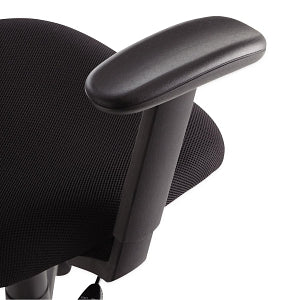 Essendant Swivel / Tilt Mesh Task Chairs - CHAIR, TASK, MESH, SWIVEL / TILT, BLACK - MT4818