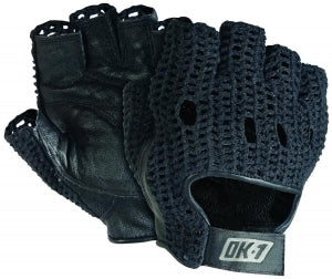 OccuNomix Classic Knuckle Lifters - Lifter Gloves, Mesh Back, Black, Size L - NWGS-BK/LG