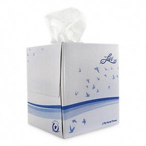 Solaris Paper Livi VPG Cube Facial Tissues - Facial Tissue, Rapidly Renewable Fiber, 9.7 x 8.4" - 11516