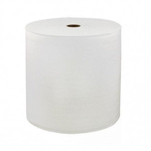 Solaris Paper LoCor Premium Hard Wound Roll Paper Towel - Premium White 1-Ply Paper Towels, Heavy, 7" x 600 ft. - 46899