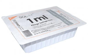 SOL-Millennium SOL-M Allergy Syringe Trays - 1 mL SOL-M Allergy Syringe Tray, 27G x 1/2" - 181027T