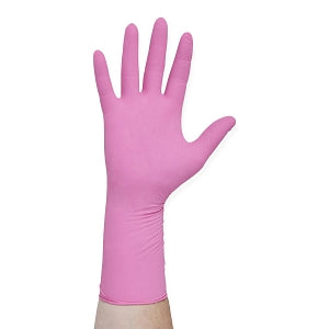 Halyard Health, Inc PINK UNDERGUARD Nitrile Exam Gloves with Extended Cuff - PINK UNDERGUARD Nitrile Exam Gloves with 12" Extended Cuff, Size XS - 47452