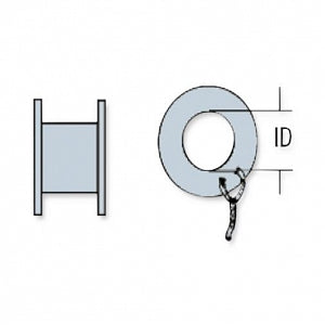 Olympus America Fluoroplastic Colalr Button Vent Tubes - Collar Button Vent Tube - 145004-ENT