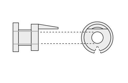 Paparella-Type (Fluoroplastic)Ventilation Tubes by Olympus