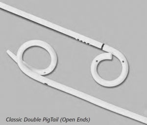 Circon / Gyrus Acmi Classic Double PigTail Ureteral Stents - Double Pigtail Ureteral Stent, 4.5 Fr x 16 cm, Coated - 5604516