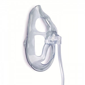 Southmedic Medline Exclusive - OxyMask Oxygen Masks - OxyMask Adult Oxygen Mask with 14' Universal Oxygen Tubing - OM-1125-14