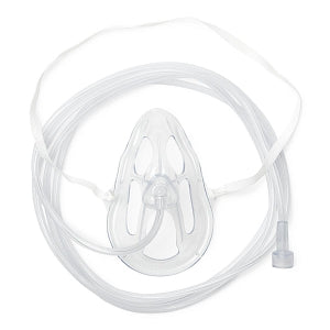 Southmedic Medline Exclusive - OxyMask Oxygen Masks - OxyMask Adult Oxygen Mask with 14' Universal Oxygen Tubing - OM-1125-14