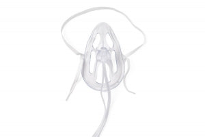 Southmedic Medline Exclusive - OxyMask EtCO2 Oxygen Masks - OxyMask EtCO2 Adult Oxygen Mask with 14' Universal Oxygen Tubing and 15' Gas Sampling Line with Male Connector - OM-2125-14SLM