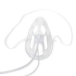 Southmedic Medline Exclusive - OxyMask EtCO2 Oxygen Masks - OxyMask EtCO2 Adult Oxygen Mask with 7' Universal Oxygen Tubing and 8' Gas Sampling Line with Male Connector, Medline Exclusive - OM-2125-8SLM