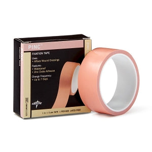 Medline Pinc Zinc Oxide Fixation Tape - Pinc Zinc Oxide Fixation Tape, 1" x 5 yd. - OMAM111CS