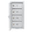 Omnimed Four-Compartment Narcotics Cabinets - Segmented Four-Compartment Narcotics Cabinet, I-IV - 182180