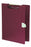 Omnimed Poly Covered Clipboards - CLIPBOARD, POLY, COVERED, BURGUNDY - 205103-BU