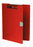 Omnimed Poly Covered Clipboards - CLIPBOARD, POLY, COVERED, RED - 205103-RD