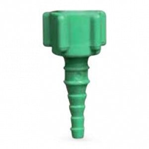 Ohio Medical Plastic Tubing Nipple - Plastic Tubing Nipple, Green, 20/Pack - FM-SWIVEL-G20