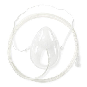 Southmedic Medline Exclusive - OxyMask Oxygen Masks - OxyMask Adult Plus Oxygen Mask with 7' Universal Oxygen Tubing, Non PVC - OP-7025-8